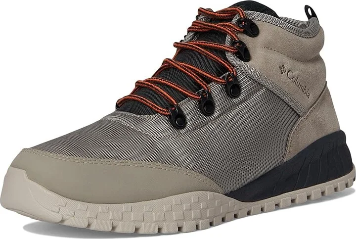 Columbia Fairbanks Mid Men's Climbing Shoes Kettle/Tangy Orange : 7.5 D - Medium, Suede/Textile - Image 5