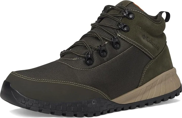Columbia Fairbanks Mid Men's Climbing Shoes Kettle/Tangy Orange : 7.5 D - Medium, Suede/Textile - Image 11