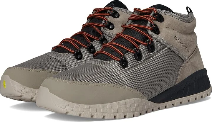 Columbia Fairbanks Mid Men's Climbing Shoes Kettle/Tangy Orange : 7.5 D - Medium, Suede/Textile