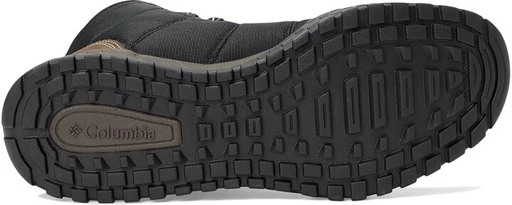 Columbia Fairbanks Omni-Heat Men's Shoes Black/Cordovan 1 : 10 D - Medium, Suede/Textile - Image 3
