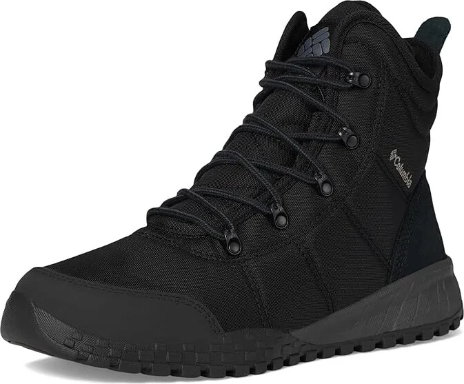 Columbia Fairbanks Omni-Heat Men's Shoes Black/Titanium II : 13 E - Wide, Suede/Textile - Image 5