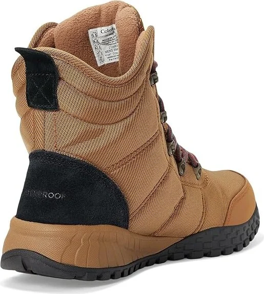 Columbia Fairbanks Omni-Heat Men's Shoes Elk/Rusty 1 : 13 D - Medium, Suede/Textile - Image 4