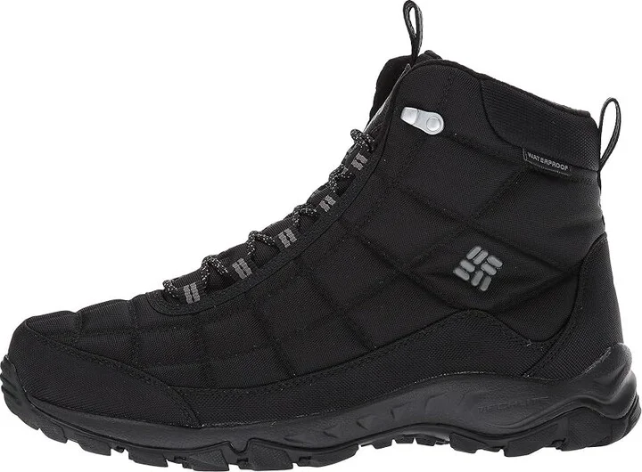 Columbia Firecamp Boot Men's Boots Black/City Grey 1 : 11 D - Medium, Textile - Image 7