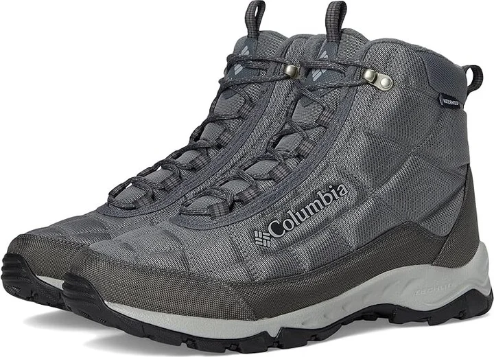 Columbia Firecamp Boot Men's Boots Titanium Grey Steel/Graphite : 11.5 D - Medium, Textile