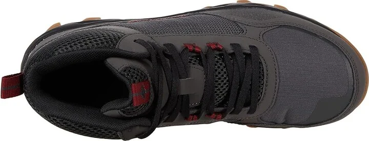 Columbia Flowtm Centre Men's Shoes Dark Grey/Red Jasper : 8 D - Medium, Textile - Image 2