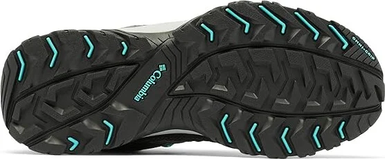 Columbia Granite Trail Mid Waterproof Women's Climbing Shoes Titanium Grey Steel/Bright Aqua : 5.5 B - Medium, Leather - Image 3