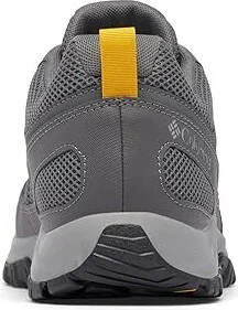 Columbia Granite Trailtm Men's Shoes Dark Grey/Golden Yellow : 11.5 D - Medium, Leather/Rubber - Image 4