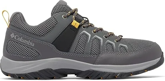 Columbia Granite Trailtm Men's Shoes Dark Grey/Golden Yellow : 11.5 D - Medium, Leather/Rubber - Image 7