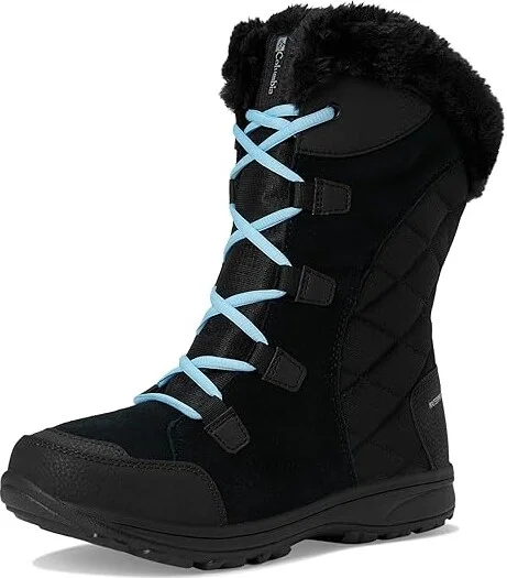Columbia Ice Maiden II Women's Climbing Shoes Black/Oxygen : 6 B - Medium, Leather - Image 5