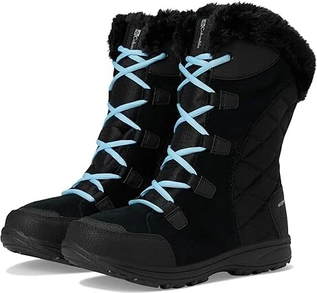 Columbia Ice Maiden II Women's Climbing Shoes Black/Oxygen : 6 B - Medium, Leather