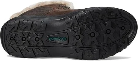 Columbia Ice Maiden II Women's Climbing Shoes Cordovan/Siberia : 10 D - Wide, Leather - Image 3