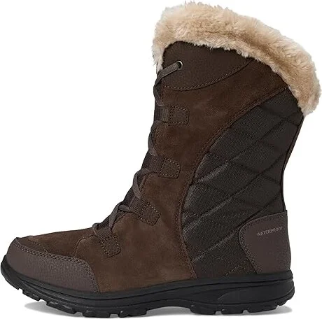 Columbia Ice Maiden II Women's Climbing Shoes Cordovan/Siberia : 10 D - Wide, Leather - Image 6