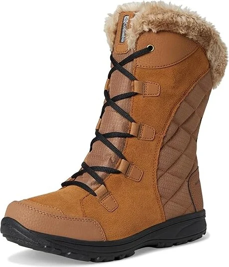 Columbia Ice Maiden II Women's Climbing Shoes Cordovan/Siberia : 10 D - Wide, Leather - Image 11