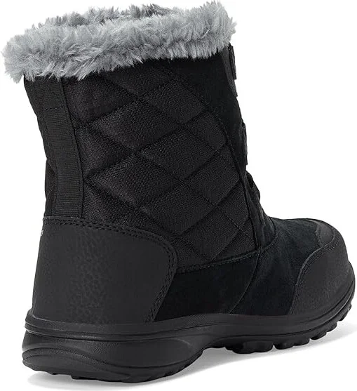 Columbia Ice Maiden Shorty Women's Climbing Shoes Black/Columbia Grey : 6.5 B - Medium, Leather - Image 4