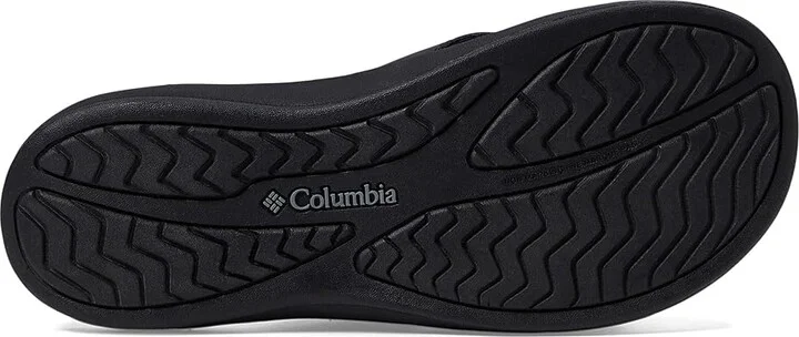 Columbia Keatm II Women's Sling Back Shoes Black/Ti Grey Steel : 10 B - Medium, Leather - Image 4