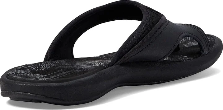 Columbia Keatm II Women's Sling Back Shoes Black/Ti Grey Steel : 10 B - Medium, Leather - Image 5