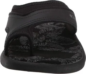 Columbia Keatm II Women's Sling Back Shoes Black/Ti Grey Steel : 10 B - Medium, Leather - Image 6