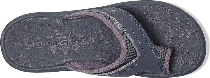 Columbia Keatm II Women's Sling Back Shoes Graphite/Granite Purple : 9 B - Medium, Leather - Image 2