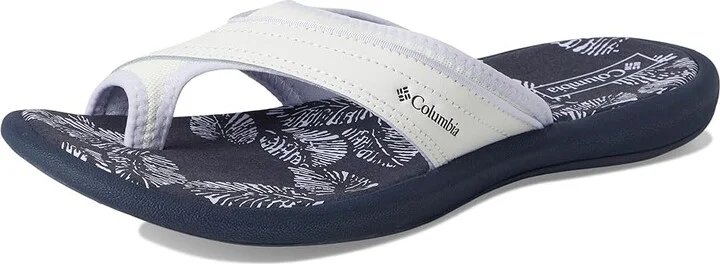 Columbia Keatm II Women's Sling Back Shoes Sea Salt/Snowdrift : 12 B - Medium, Leather - Image 5