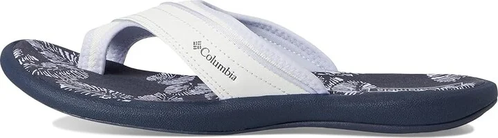 Columbia Keatm II Women's Sling Back Shoes Sea Salt/Snowdrift : 12 B - Medium, Leather - Image 6