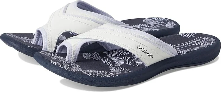 Columbia Keatm II Women's Sling Back Shoes Sea Salt/Snowdrift : 12 B - Medium, Leather
