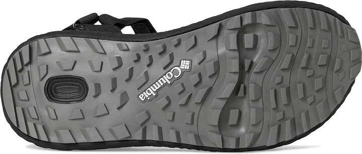Columbia Konos Globetrot Men's Sandals Black/White : 9 D - Medium, Rubber - Image 3