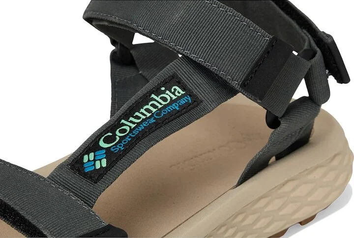Columbia Konos Globetrot Men's Sandals Grill/Mint Wave : 7 D - Medium, Rubber - Image 7