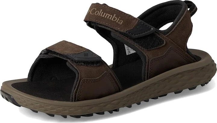 Columbia Konos Hiker 2-Strap Men's Sandals Cordovan/Black : 13 D - Medium, Leather/Suede - Image 5
