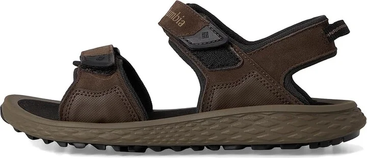 Columbia Konos Hiker 2-Strap Men's Sandals Cordovan/Black : 13 D - Medium, Leather/Suede - Image 6
