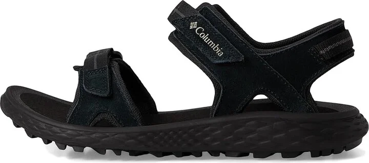 Columbia Konos Hiker 2-Strap Women's Sandals Black/Grill : 11 B - Medium, Faux Leather/Suede/Synthetic - Image 6