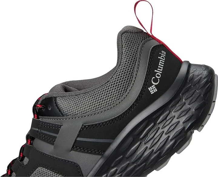 Columbia Konos Low Men's Shoes Dark Grey/Mountain Red : 15 D - Medium, Synthetic/Textile - Image 7