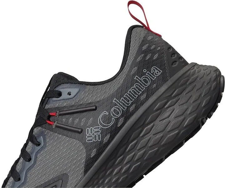 Columbia Konos TRS Men's Shoes Titanium Grey Steel/Mountain Red : 7 D - Medium, Textile - Image 7