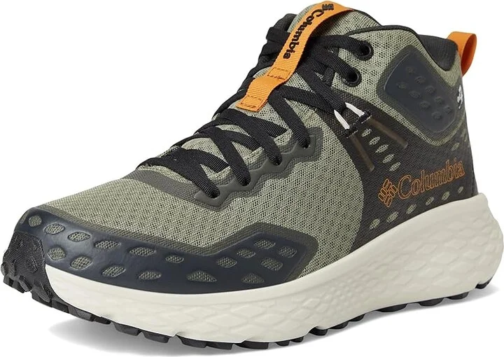 Columbia Konos TRS Outdry Mid Men's Climbing Shoes Stone Green/Canyon Sun : 8.5 D - Medium, Rubber - Image 5