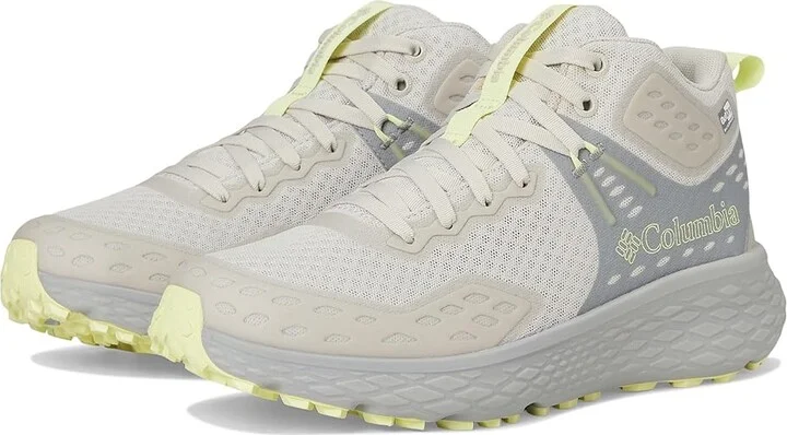 Columbia Konos TRS Outdry Mid Women's Climbing Shoes Cloud Grey/Citron Haze : 10.5 B - Medium, Rubber