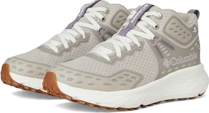 Columbia Konos TRS Outdry Mid Women's Climbing Shoes Soft Taupe/Granite Purple : 6.5 B - Medium, Rubber