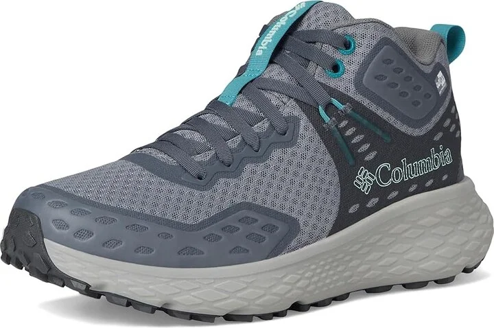 Columbia Konos TRS Outdry Mid Women's Climbing Shoes Titanium Grey Steel/Teal : 10 B - Medium, Rubber - Image 5