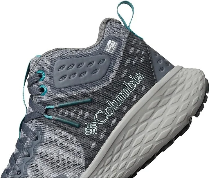 Columbia Konos TRS Outdry Mid Women's Climbing Shoes Titanium Grey Steel/Teal : 10 B - Medium, Rubber - Image 7