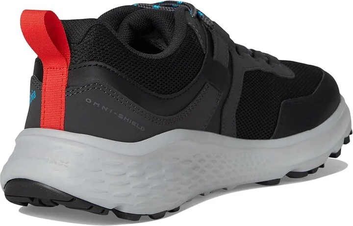 Columbia Konostm Low Men's Shoes Black/Clear Water : 10.5 EE - Wide - Image 4