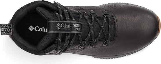 Columbia Landroamer Explorer Waterproof Men's Shoes Black/Dark Grey : 7 D - Medium, Leather/Rubber - Image 2