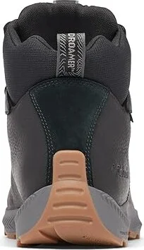 Columbia Landroamer Explorer Waterproof Men's Shoes Black/Dark Grey : 7 D - Medium, Leather/Rubber - Image 4