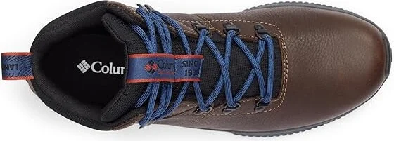 Columbia Landroamer Explorer Waterproof Men's Shoes Espresso II/Warp Red : 10 D - Medium, Leather/Rubber - Image 2
