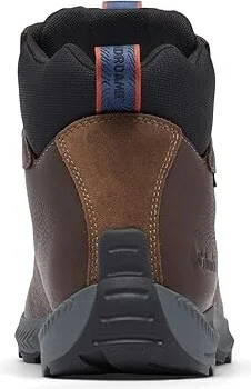 Columbia Landroamer Explorer Waterproof Men's Shoes Espresso II/Warp Red : 10 D - Medium, Leather/Rubber - Image 4