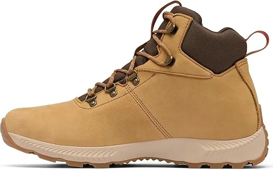 Columbia Landroamer Explorer Waterproof Nubuck Men's Shoes Curry/Poppy Red : 10 D - Medium, Leather/Rubber - Image 6