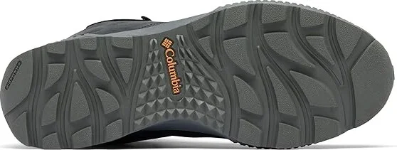 Columbia Landroamer Explorer Waterproof Nubuck Men's Shoes Curry/Poppy Red : 10 D - Medium, Leather/Rubber - Image 9