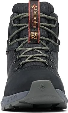 Columbia Landroamer Explorer Waterproof Nubuck Men's Shoes Curry/Poppy Red : 10 D - Medium, Leather/Rubber - Image 11