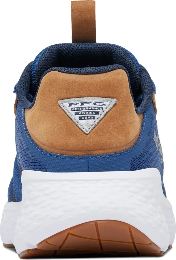 Columbia Men's Castback Tc Pfg Fishing Sneakers - Carbon, Collegiate Navy - Image 3