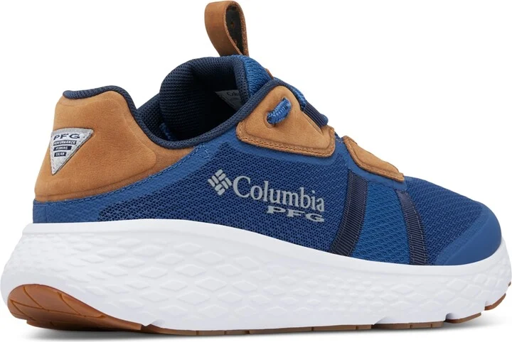 Columbia Men's Castback Tc Pfg Fishing Sneakers - Carbon, Collegiate Navy - Image 4