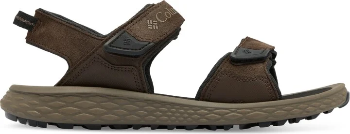 Columbia Men's Konos Hiker Two-Strap Sandals - Shark, Ancient Fossil - Image 10