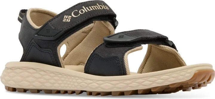 Columbia Men's Konos Hiker Two-Strap Sandals - Shark, Ancient Fossil
