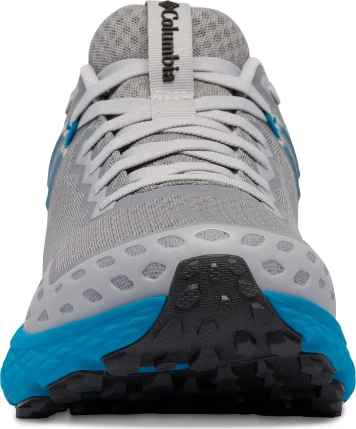 Columbia Men's Konos Trs Outdry Hiking Sneaker - Cumulus Grey, Blue Echo - Image 4